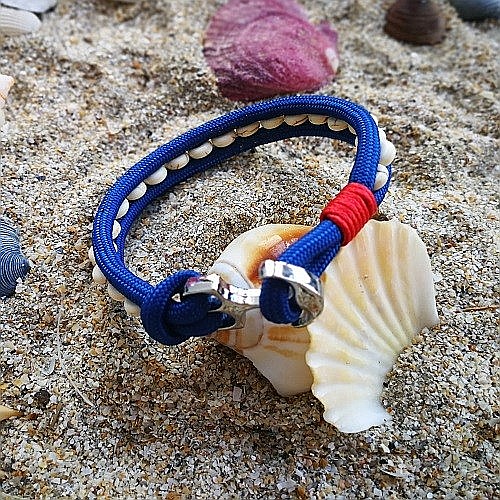 Bratara nautica unisex Navy & Sand [6]