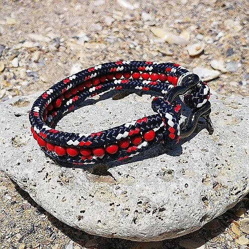 Bratara nautica unisex Red Vibes [3]