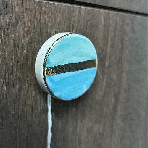 Buton ceramica Blue [3]