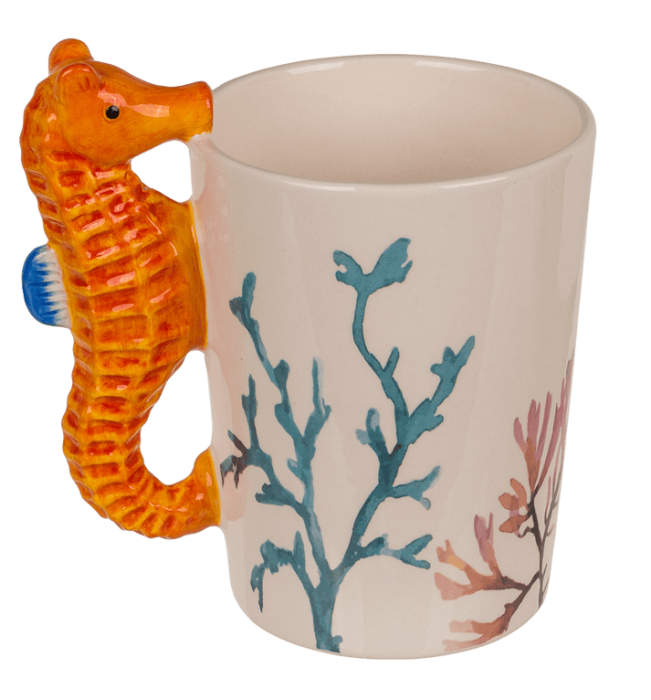 Cana Ceramica cu Maner Calut de Mare – 300 ml [4]