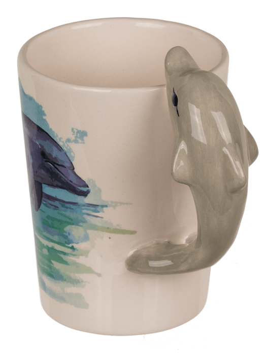 Cana Ceramica cu Maner Delfin – 300 ml [3]