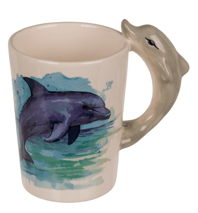 Cana Ceramica cu Maner Delfin – 300 ml [2]