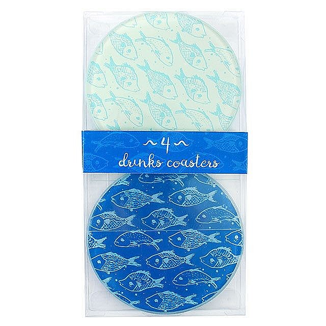 Coastere din sticla Fish [2]