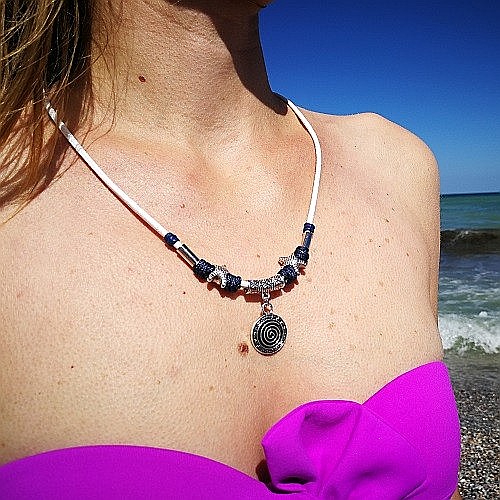 Colier Stelute de mare Blue [2]