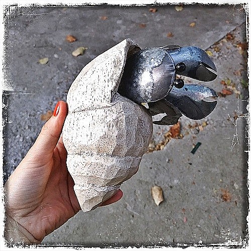 Crab din materiale reciclate [2]
