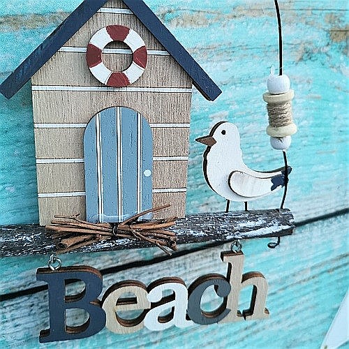 Decoratiune Beach casuta si pescarus [3]