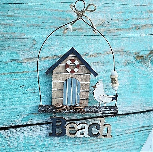 Decoratiune Beach casuta si pescarus [4]