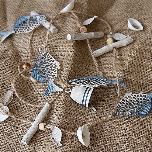 Decoratiune cu pesti metalici [2]