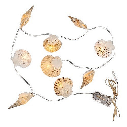 Decoratiune cu scoici si LED [2]