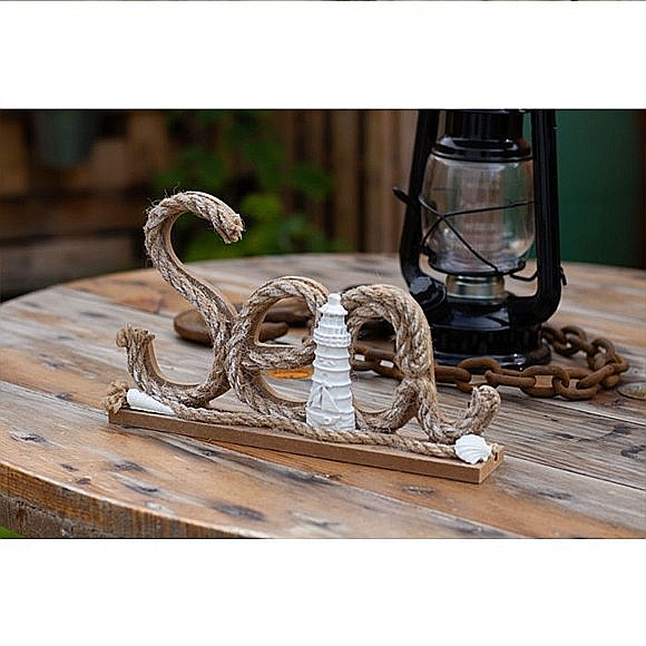 Decoratiune mare din funie, SEA, 24cm [7]