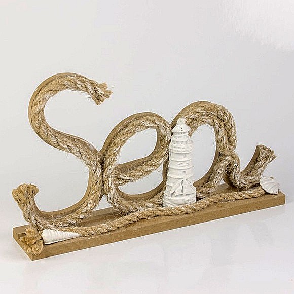 Decoratiune mare din funie, SEA, 24cm [2]