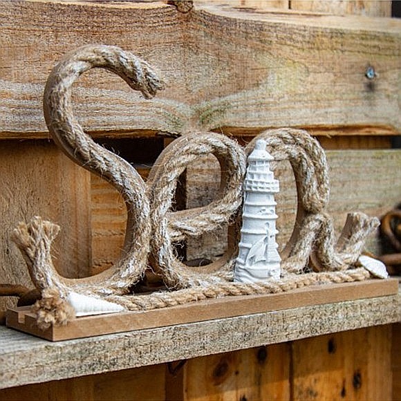 Decoratiune mare din funie, SEA, 24cm [4]