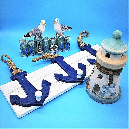 Decoratiune Welcome cu Pescarusi [2]