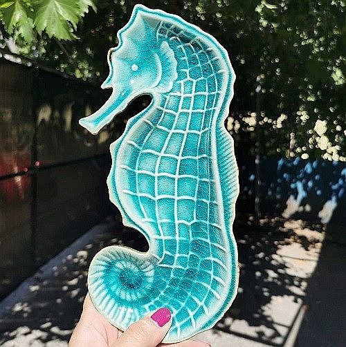 Farfurie decorativa Calut de mare [2]