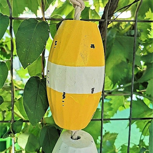 Franghie decorativa cu 4 plute din lemn [4]