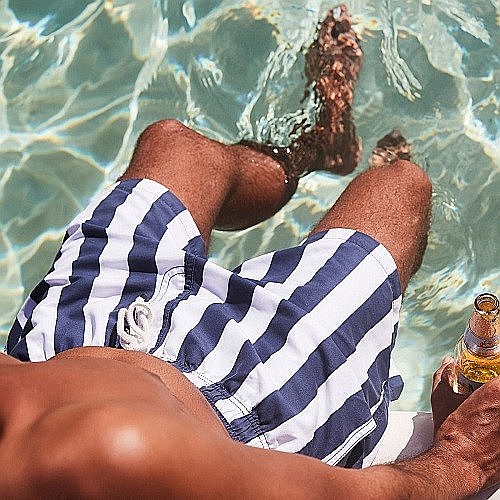 Pantaloni scurti de baie Navy [4]