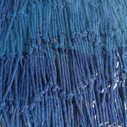 Plasa de pescuit decorativa bleumarin [2]