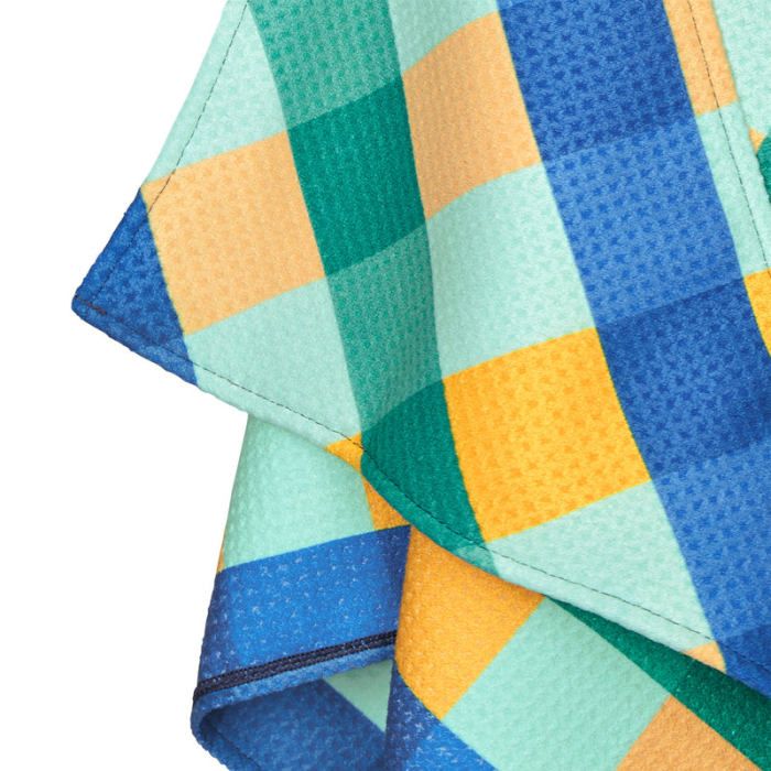 Prosop pentru Caini Dock & Bay Puppy Plaid, Marime Mare – 120 x 70 cm, cu Saculet [5]