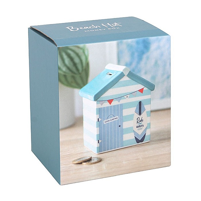Pușculiță din ceramică în formă de cabană de plajă – 12,2x9x10,5 cm [3]