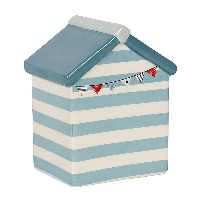Pușculiță din ceramică în formă de cabană de plajă – 12,2x9x10,5 cm [2]