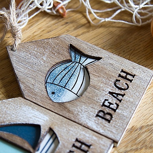 Set 3 decoratiuni din lemn [6]