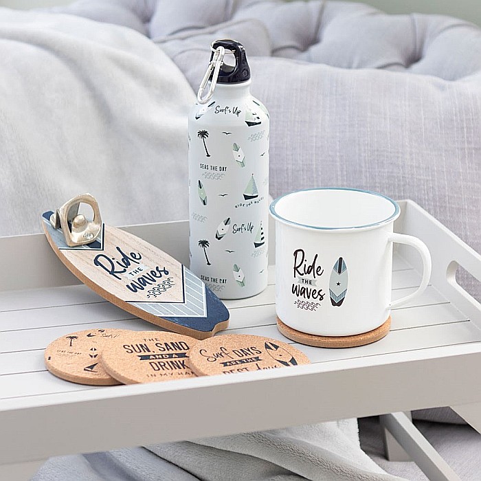 Sticla apa  “Seas the day“, din aluminiu, 500ml [2]