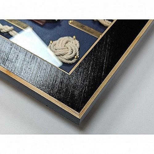 Tablou Noduri Marinaresti negru [2]