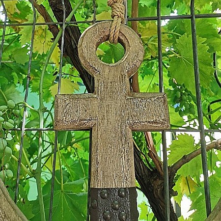 Ancora maro din lemn [3]