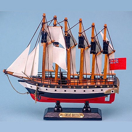 DECORATIUNI - Barca decor SS Marea Britanie, 20X18cm
