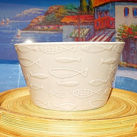 Bol de portelan design Peste [1]