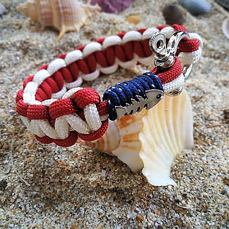 Bratara nautica Little Fish Caramiziu [1]