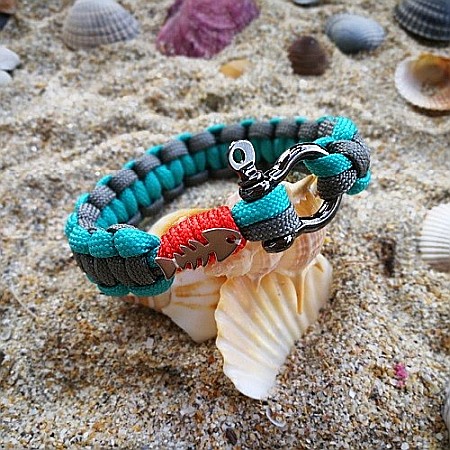 Bratara nautica Little Fish Turcoaz [4]