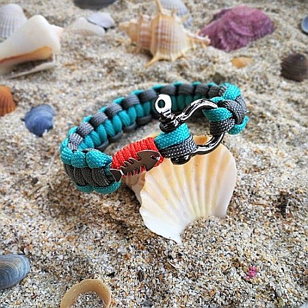 Bratara nautica Little Fish Turcoaz [2]
