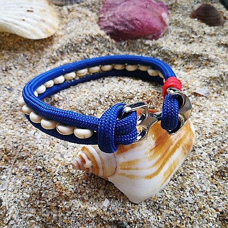 Bratara nautica unisex Navy & Sand [2]