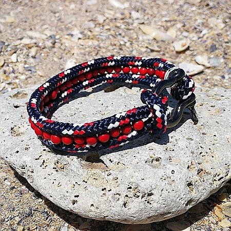 Bratara nautica unisex Red Vibes [2]