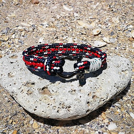 Bijuterii - Bratara nautica unisex Red Vibes