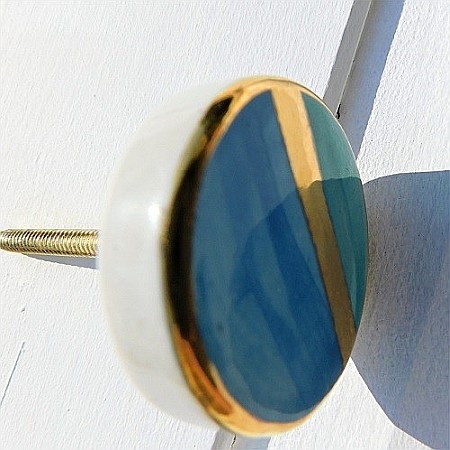 Buton ceramica Blue [0]