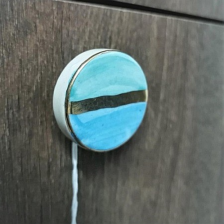 Buton ceramica Blue [2]