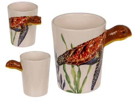 BUCATARIE - Cana Ceramica cu Maner Broasca Testoasa – 300 ml