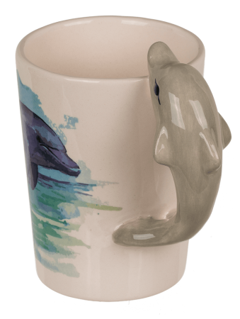 Cana Ceramica cu Maner Delfin – 300 ml [2]