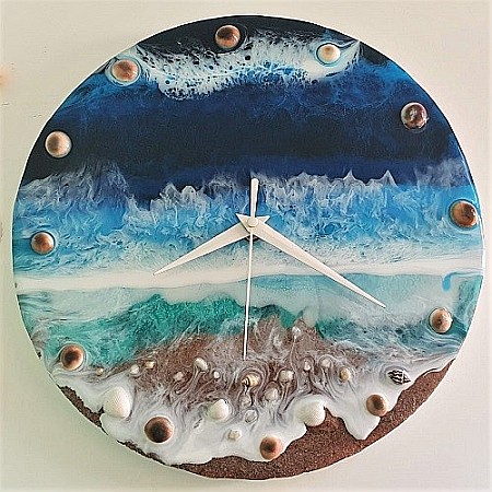 Ceas de perete The Beach [0]