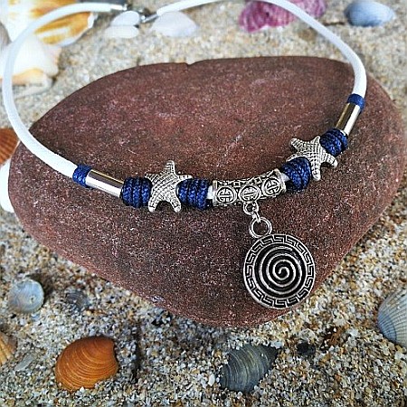 Colier Stelute de mare Blue [0]