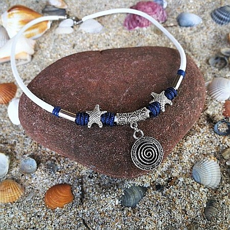 Colier Stelute de mare Blue [2]