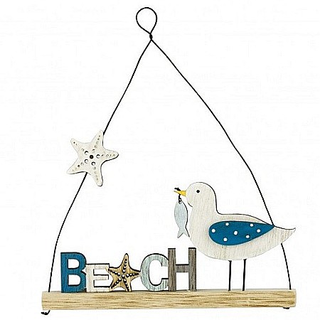 Decoratiuni care se agata - Decoratiune Beach pescarus