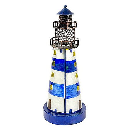 Diverse obiecte decorative - Decoratiune far de coasta din sticla, albastru, 32 cm