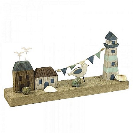 Decoratiune lemn Peisaj de coasta [1]