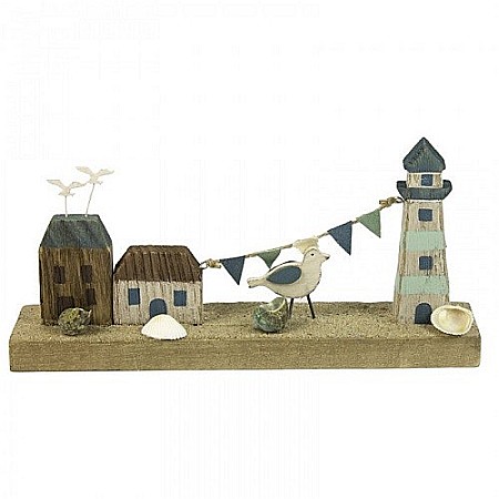 Decoratiune lemn Peisaj de coasta [0]