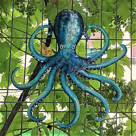 Decoratiune metal reciclat Caracatita [5]