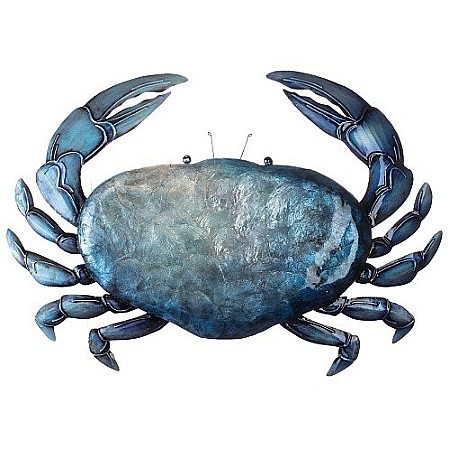 Decoratiune metal reciclat Crab [0]