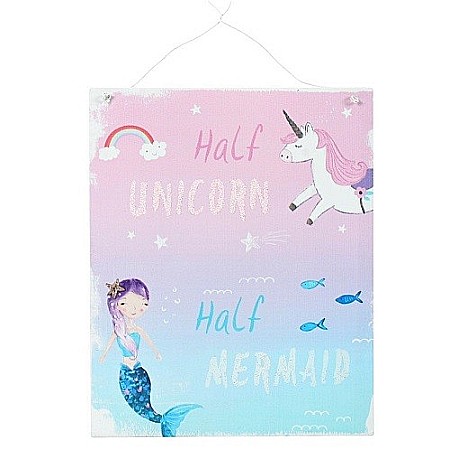 Tablouri - Decoratiune Sirena si Unicorn